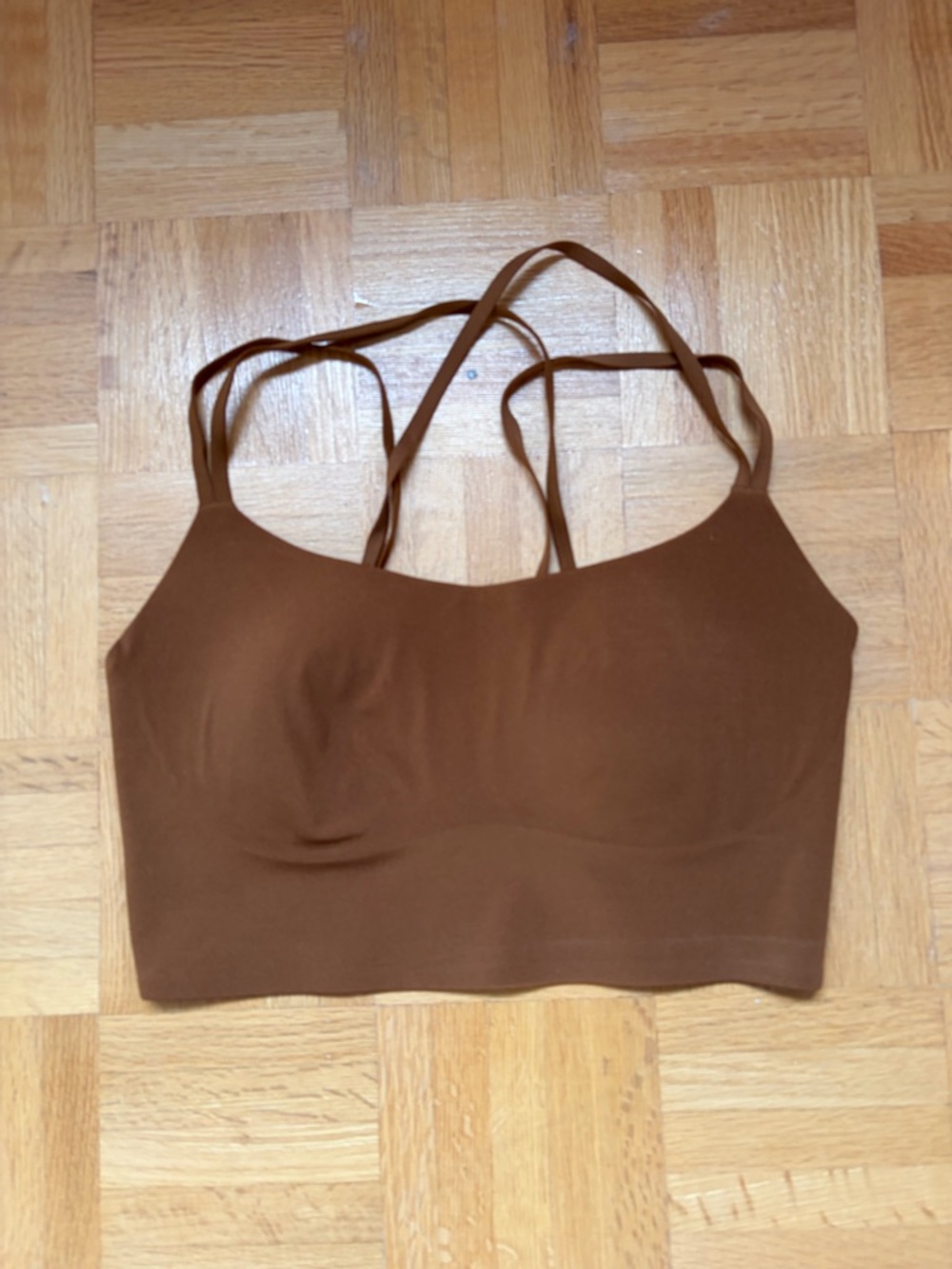 aerie Brown Strappy Bralette